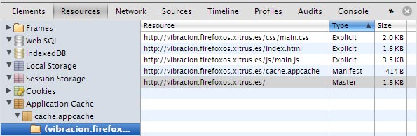 Comprobar la caché almacenada en el navegador.